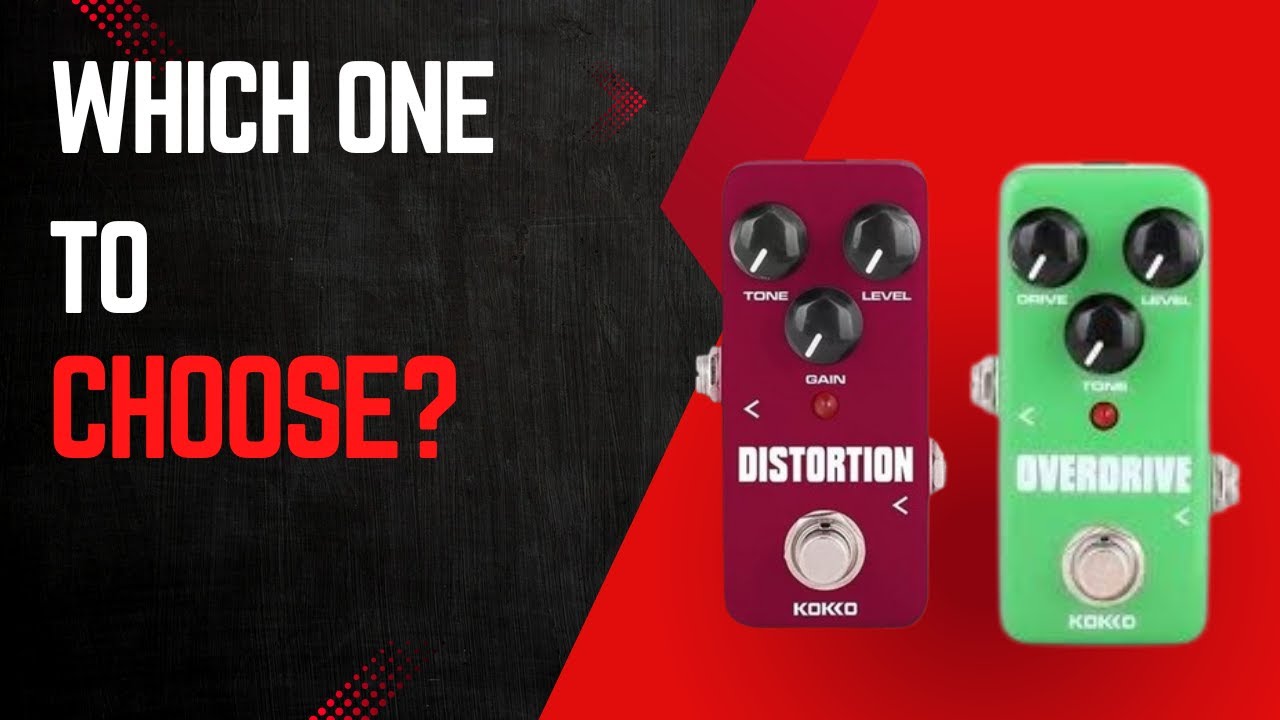 First pedal, which one to choose? Kokko Distortion vs Over Drive - YouTube