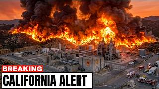 Shocking Images Of California's EXTREME Historical Sandy Fires - 43,702 Residents On DEATH ZONE