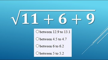 Math Hack: Estimate √26 in Seconds (No Calculator)