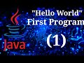 1 hello world program in java  bytechnical study ajay