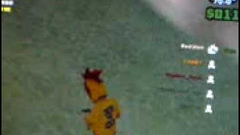 Me messing about on partyserver SAMP