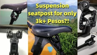 SR Suntour NCX Suspension Seatpost ride 