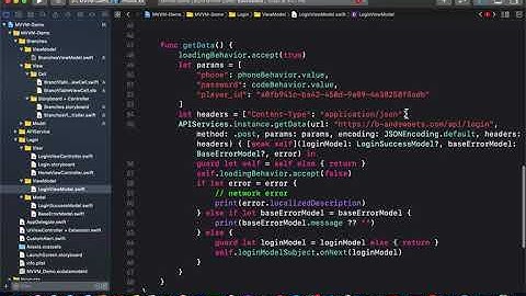 MVVM Demo with RXSwift part(2)