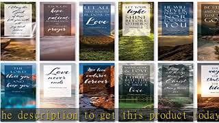 Bible Verse Bookmarks with Full Scripture - Pack of 48
