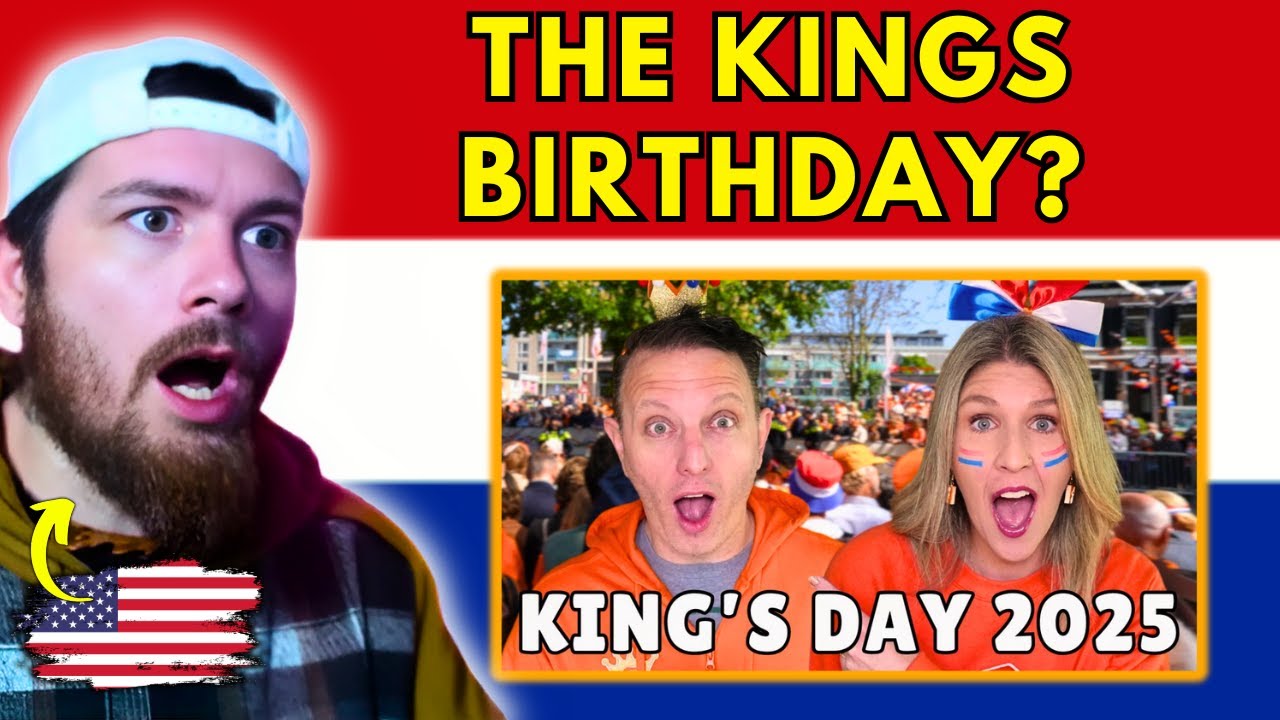 Американская реакция на День короля вместе с королём — Дутинхем, Нидерланды