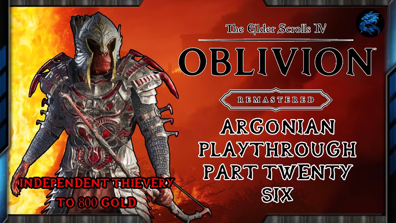 The Elder Scrolls IV Oblivion Remastered Argonian (Part Twenty Six