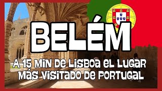 BELÉM (Lisboa) 🇵🇹 El destino MÁS VISITADO de PORTUGAL
