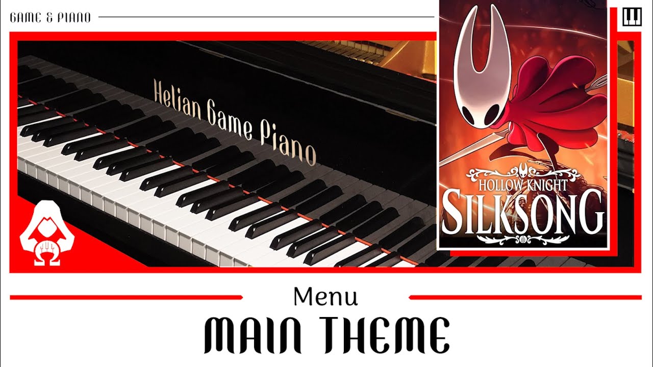 Hollow Knight Silksong Main Menu Theme OST - Piano Sheet