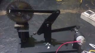 Hacksaw Powered By Beam Engine