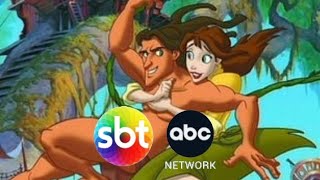 A Lenda De Tarzan 2001 Duas Exibicoes SBT ABC Network SIMULACAO