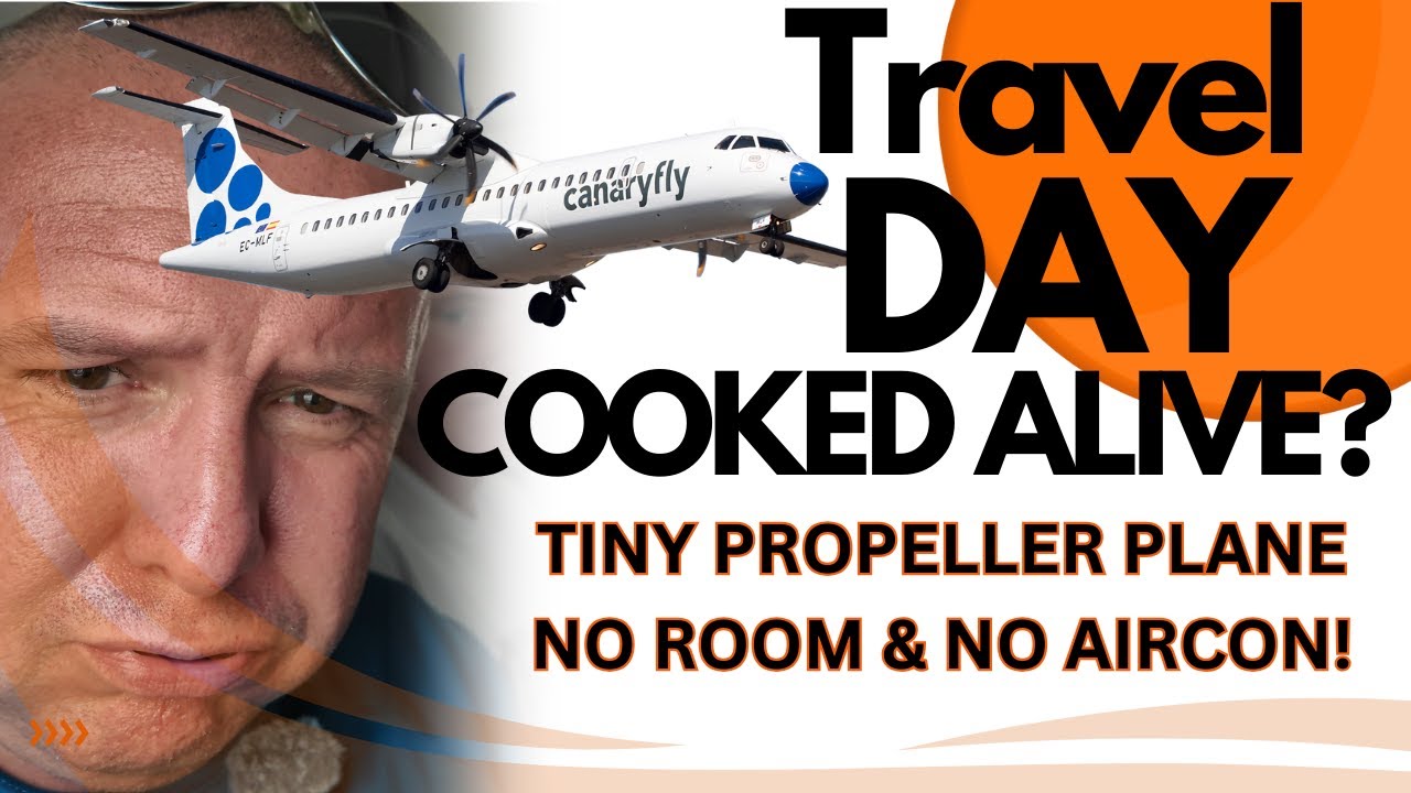 🥵 LITERALLY COOKED ALIVE On This Tiny Plane! | Unlike Mrs TravelONs Chicken Wings! 