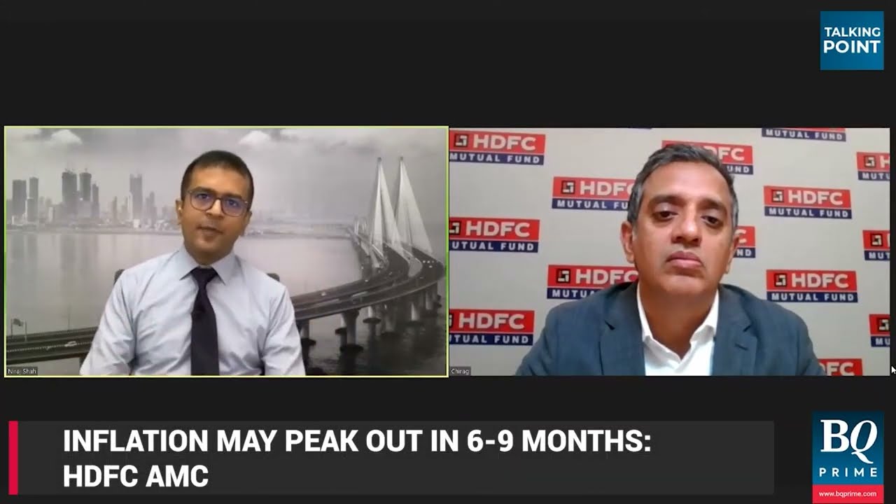 HDFC AMC's Chirag Setalvad On Inflation YouTube