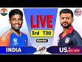 Live: India vs United States Live Match Today Commentary, World Cup Match, Wankhede Stadium, Mumbai