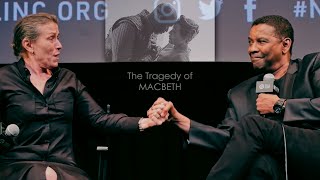 The Tragedy of Macbeth - Interview - Denzel Washington - Frances McDormand - Joel Coen - 4K
