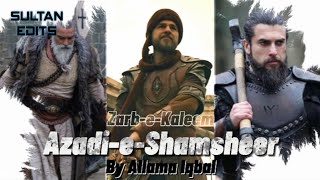 Ertugrul X Turgut X Bamsi ★ Zarb-e-Kaleem ★ Azadi-e-Shamsheer Ke Elaan Par ★ Allama Iqbal Resimi