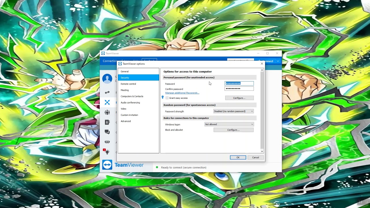 teamviewer online password change teamviewer online password change