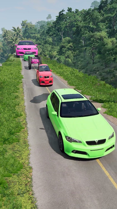 Colorful Small to Giant Cars vs Hammer #34