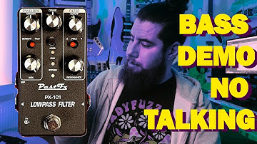 PastFx : Low Pass Filter - inspired by the Moog LPF | Bass / Bass VI | theoandhispedals