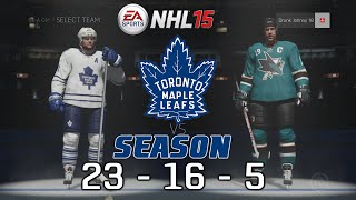 Nhl 15: toronto maple leafs - season ep. 46 "2 injuries / rd"