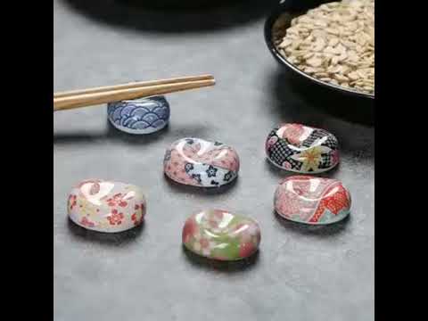 Gác đũa bàn ăn phong cách nhật bản (không chọn mẫu giao mẫu ngẫu nhiên) - youtube