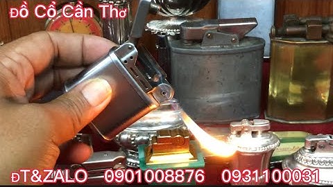 🔔🔔Bật Lữa Cổ _ Bật Lữa Độc Lạ _ Bật Lữa Xăng Đá. #bậtluaco #zippo