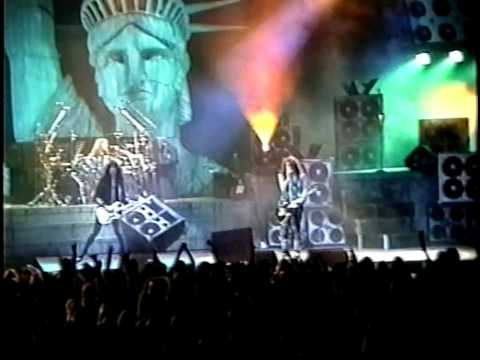 KISS - Live in Miami, Florida, At Miami Arena - October 31, 1992 01. Creatures Of The Night 02. Deuce 03. I Just Wanna 04. Unholy 05. Parasite 06. Heavens On Fire 07. Domino 08. Watchin You 09. Hotter Than Hell 10. Firehouse 11. I Want You 12. Forever 13. War Machine 14. Rock And Roll All Nite 15. Lick It Up 16. (Take It Off - deleted by Youtube) 17. Cold Gin 18. I Love It Loud 19. Detroit Rock City 20. Shout It Out Loud 21. God Gave Rock N Roll To You 22. Love Gun 23. (Star Spangled Banner) LineUp: Paul Stanley, Gene Simmons, Eric Singer, Bruce Kulick