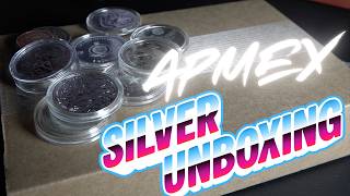 Unboxing Silver Bullion From APMEX! Coupon Code given for YOUR next order!