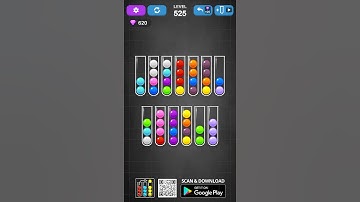 Ball Sort Puzzle Solution Level 525
