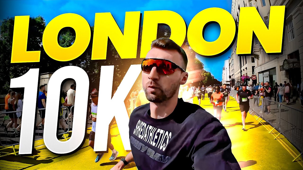SAUCONY LONDON 10K RACE - EACH KM UNDER 4MINS