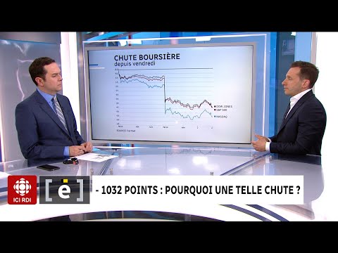Coronavirus: chute importante en bourse Coronavirus: chute importante en bourse