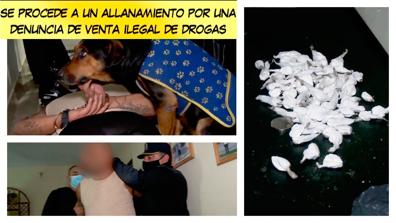 Policías en acción participó del allanamiento a una casa que vendía droga ilegal en Lanús
