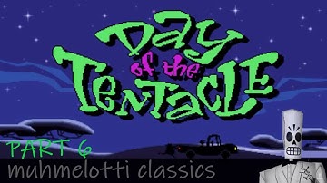 Day of the Tentacle - part 6 - rescuing Doctor Fred, flying a kite and pet show