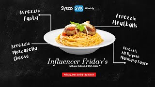 Influencer Fridays Arrezzio Meatballs Svk Network
