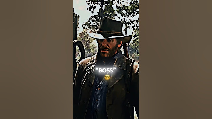 Micah thinking he’s the boss 💀 #rdr2 #funny #foryou #shorts