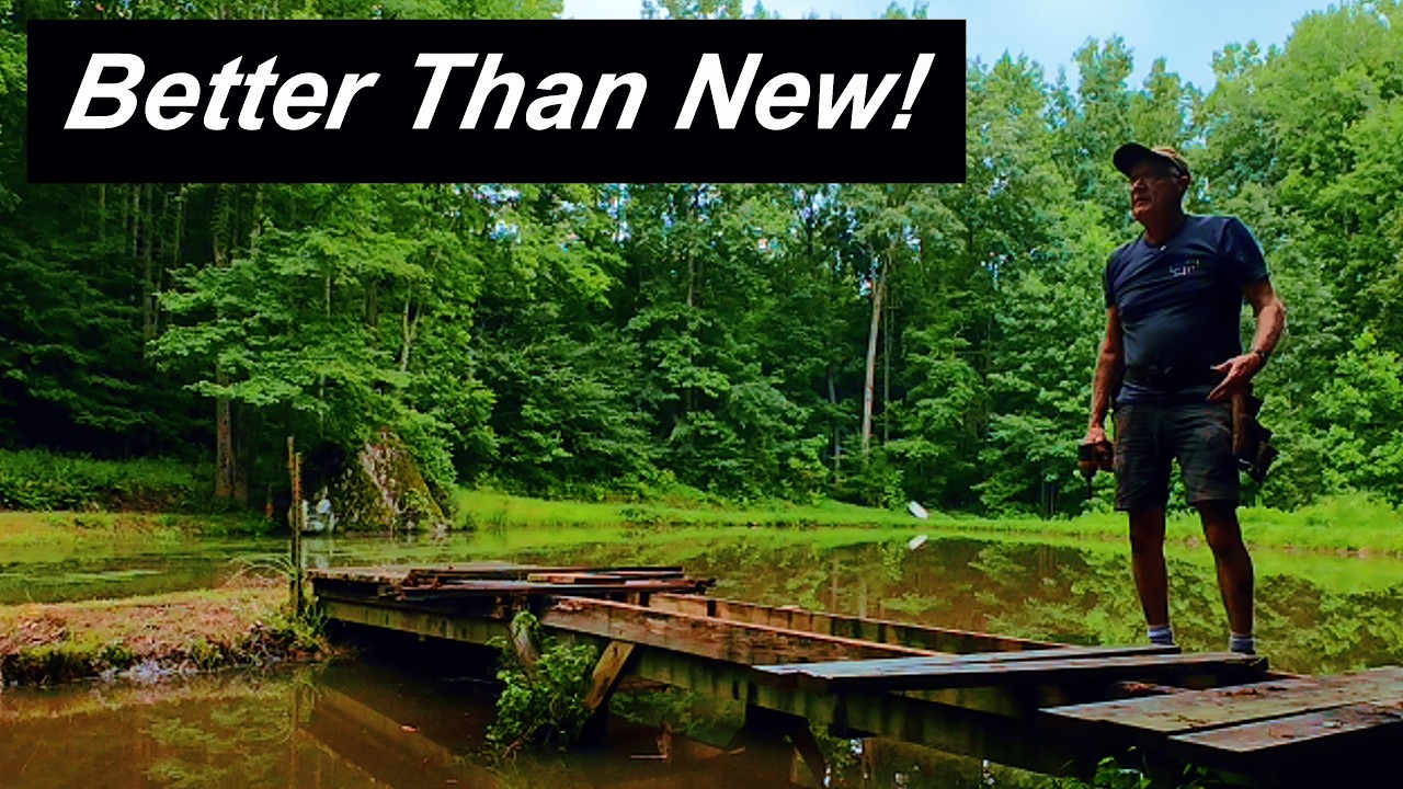 DIY Foot Bridge, 24 feet long, Under $500, Just Kidding, under$50.00