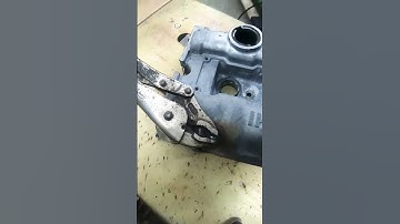 Broken bolt removal nice and easy. #welding