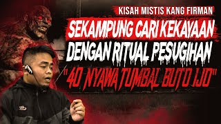 DEMI KEKAYAAN MEREKA TUMBALKAN ANAK & KELUARGA ! CERITA HOROR MISTERI SEKTE PESUGIHAN BUTO IJO