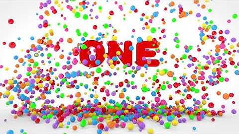 Learn Numbers with Colorful Balls Sponsored By Preview 2 Effects | Inverted