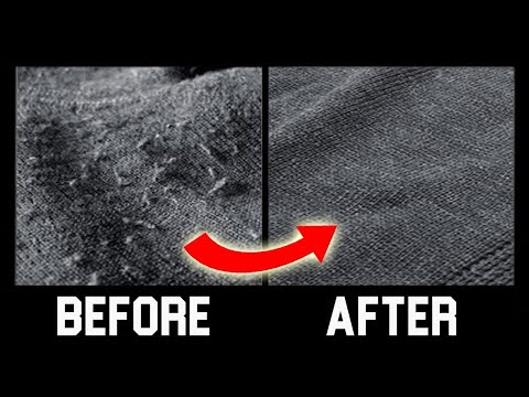 How to Remove Lint / Piling from Clothes // RESTORE TO BRAND NEW