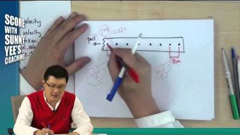 04: To Measure Acceleration By Ticker Tape~ Part 1