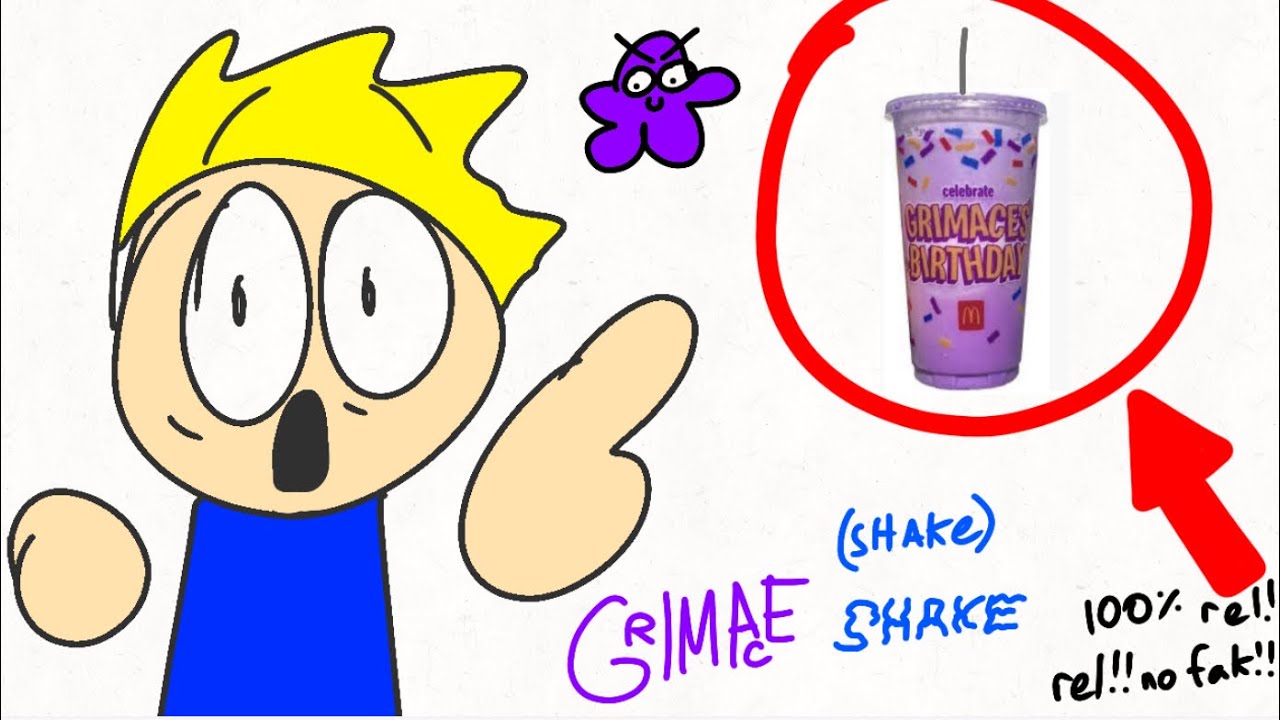 Grimace Shake Real Not Fake At All!!1!111!!
