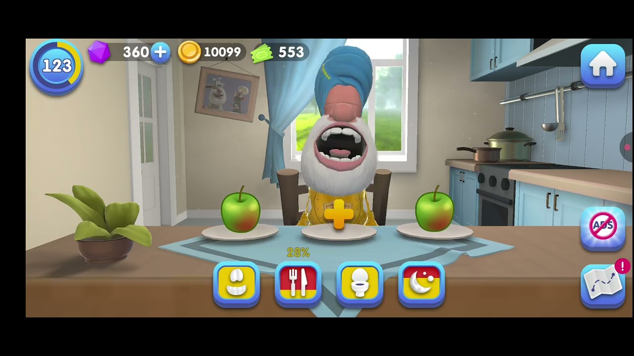 My talking booba virtual pet game enjoy funni booba masti youth brush and fresh 🍃💦