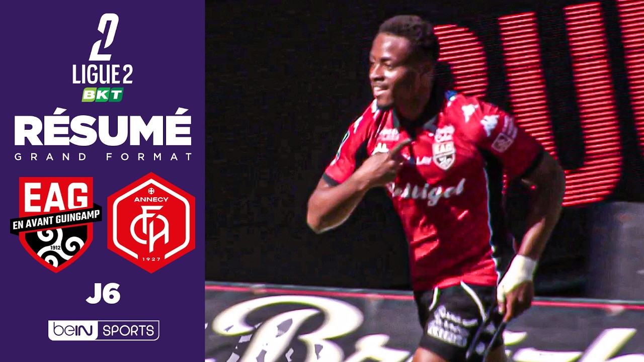 Résumé : Guingamp renverse EN EXPRESS Annecy