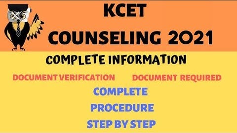 KCET VERIFICATION SLIP & SECRET KEYೇಗಿರುತ್ತದೆ ನೋಡಿ | TODAYS VERIFICATION OFDOCUMENTS UPDATE