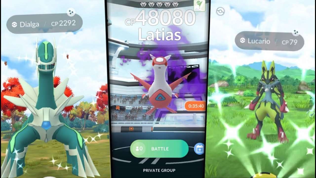 SHADOW MEGA LATIAS DIALGA AND MEGA | RAID INVITES|  POKEMON GO LIVE