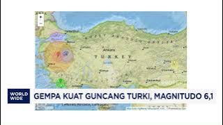 Gempa Kuat Guncang Turki, Magnitudo 6,1
