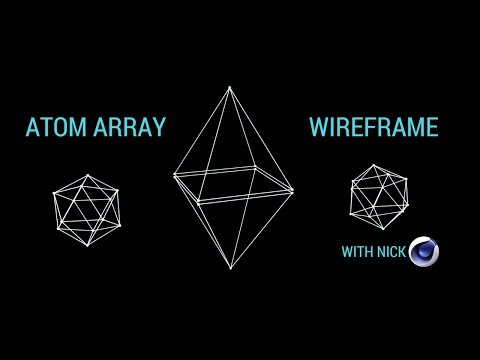 LETS LEARN CINEMA 4D R19 - ATOM ARRAY