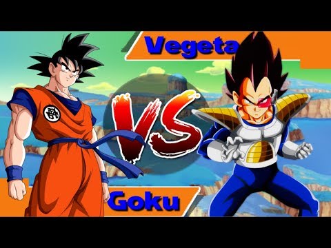 Goku Vs Vegeta (saga de Namek) Versus Zenkai Z - YouTube