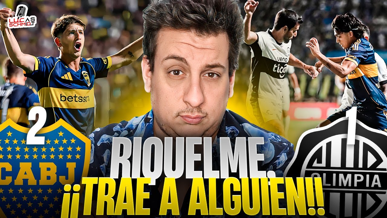 RIQUELME, TRAE REFUERZOS! BOCA SIGUE SIN CONVENCER | BOC 2-1 OLI | Reacción Lucas Schmidt