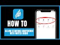 How to allow starting conference with muted audio on Jitsi Meet
